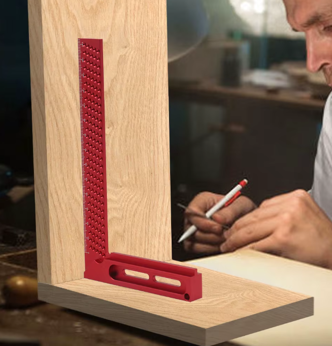 Угольник с градационной сеткой алюминий 160 мм (1005006385969390) - фото 9 Угольник с градационной сеткой алюминий 160 мм (1005006385969390) - фото 9