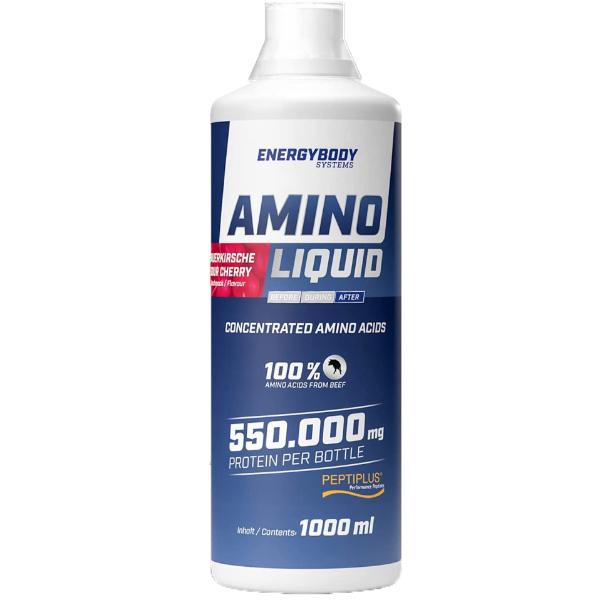 Аминокомплекс Energybody Amino Liquid 550.000 мг 1000 мл 50 порций Sour Cherry (000021632) Аминокомплекс Energybody Amino Liquid 550.000 мг 1000 мл 50 порций Sour Cherry (000021632)