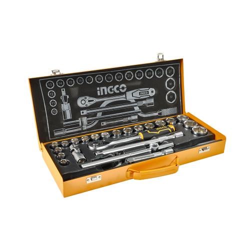 Набір головок торцевих INGCO INDUSTRIAL з тріскачкою 1/2 " (26846503)
