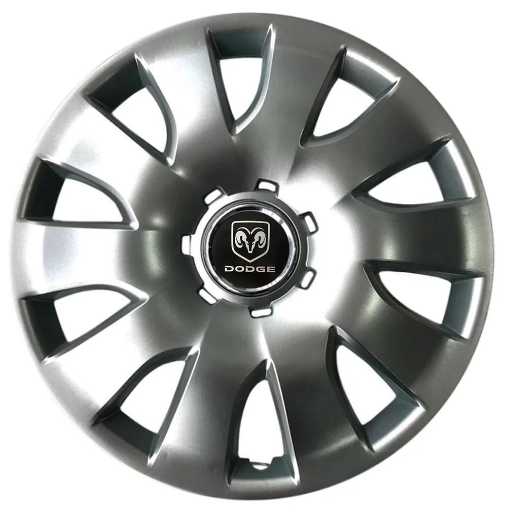 Колпаки SJS с логотипом Dodge 425 R16 4 шт. Серебряный (31006176)