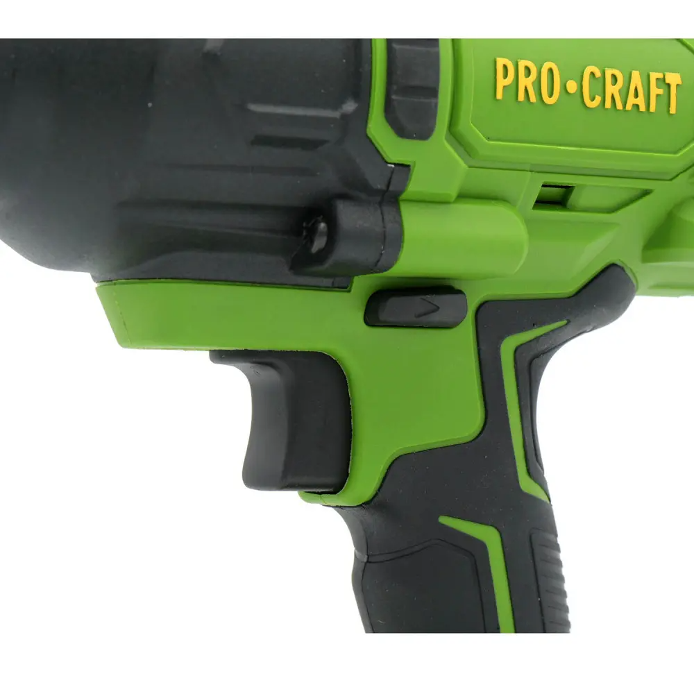 Гайковерт акумуляторний безщітковий ProCraft PWA80 без акумулятора та без зарядного пристрою - фото 9 Гайковерт акумуляторний безщітковий ProCraft PWA80 без акумулятора та без зарядного пристрою - фото 9