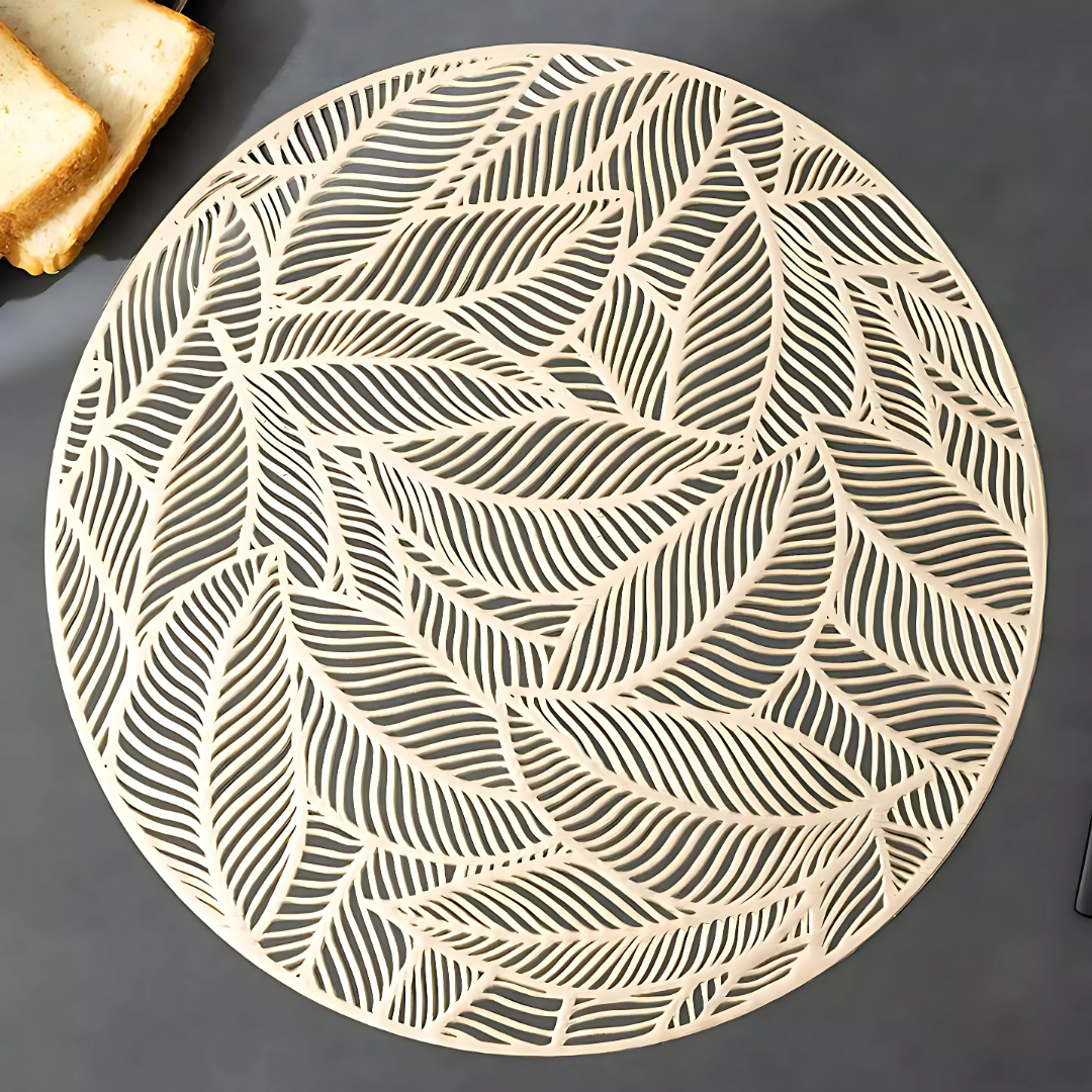 Салфетка сервировочная под горячее 2 шт. Золотистый (C038_gold)