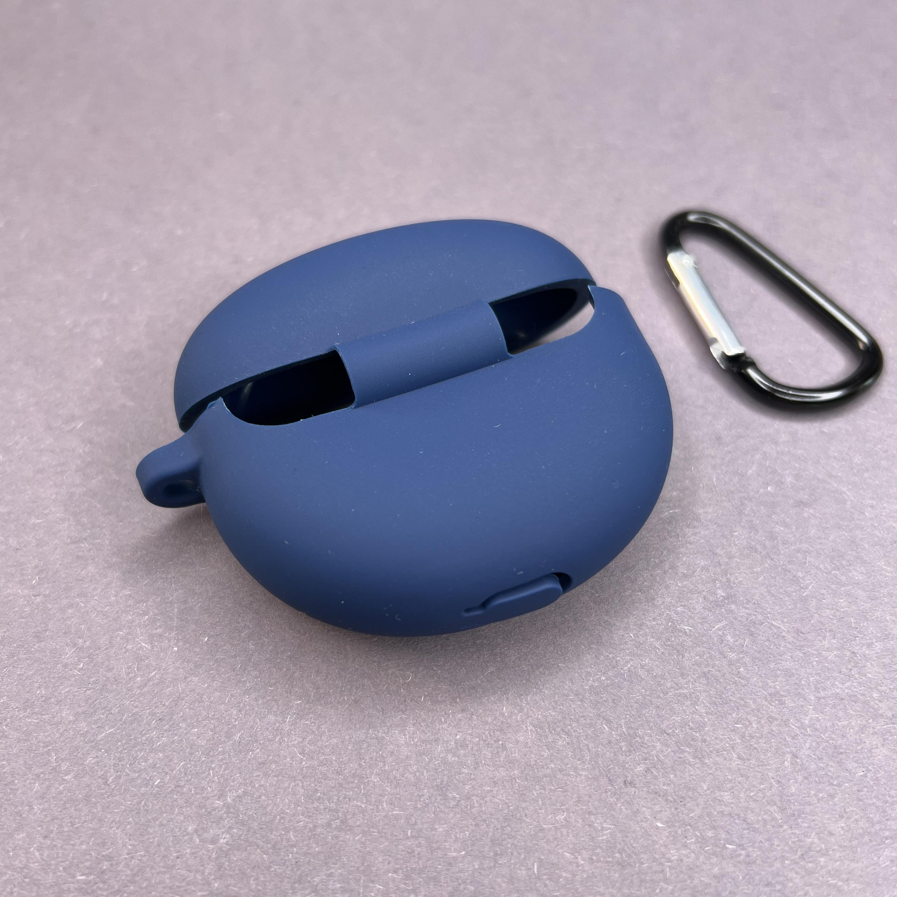 Чехол для наушников Oppo Enco Air 1/Air 2 с карабином толстый противоударный (509035) - фото 2