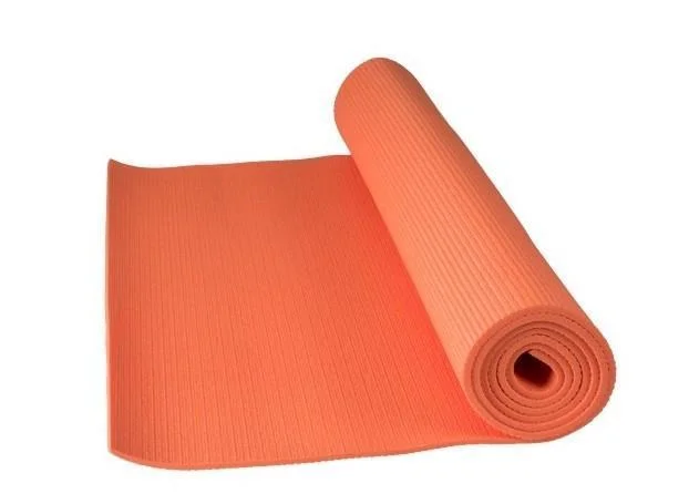 Килимок для йоги та фітнесу Yoga Mat 61х173x0,4 см Кораловий