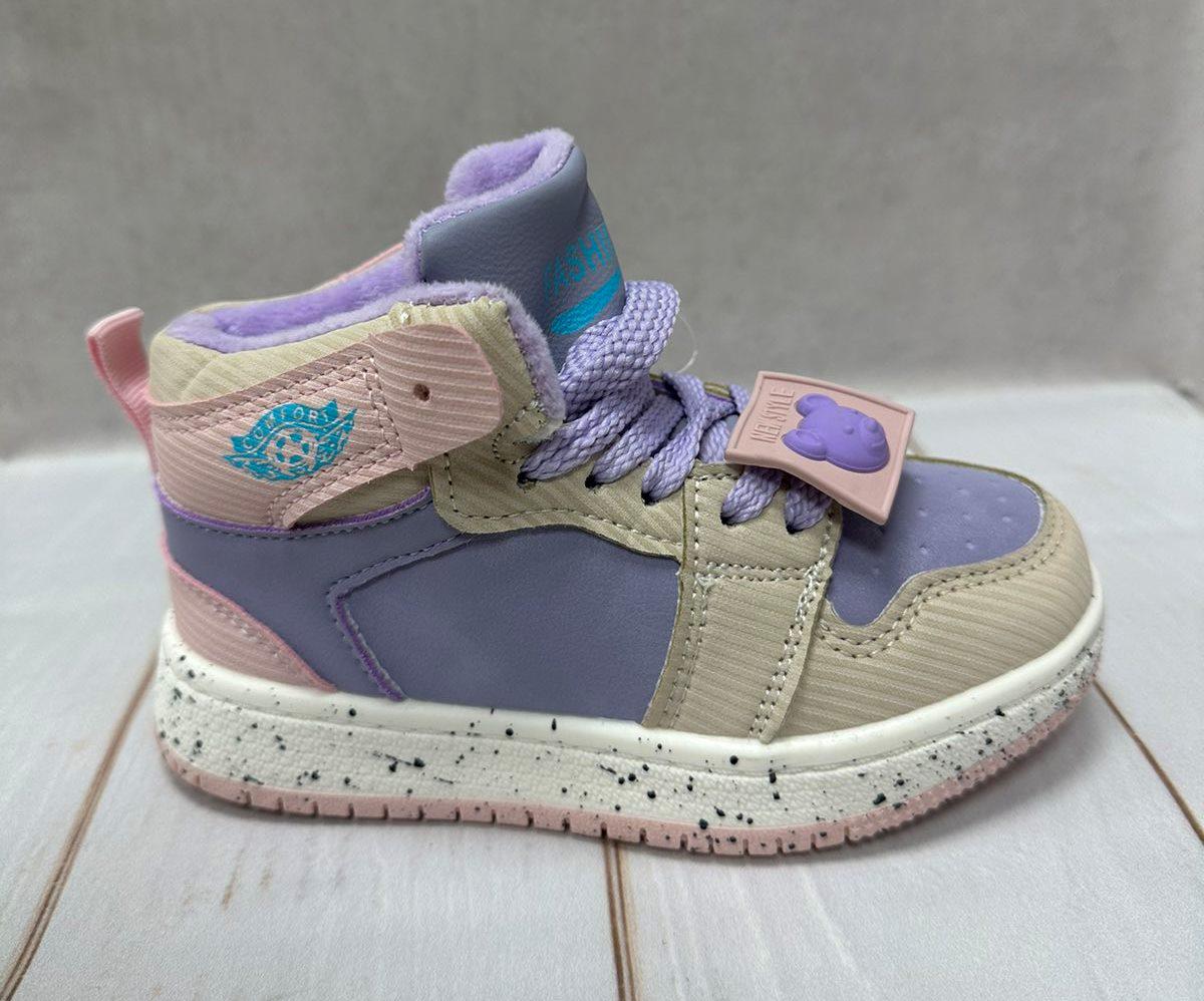 Ботинки для девочки демисезонные Jong Golf р. 28 Бежевый/Розовый (12045681)