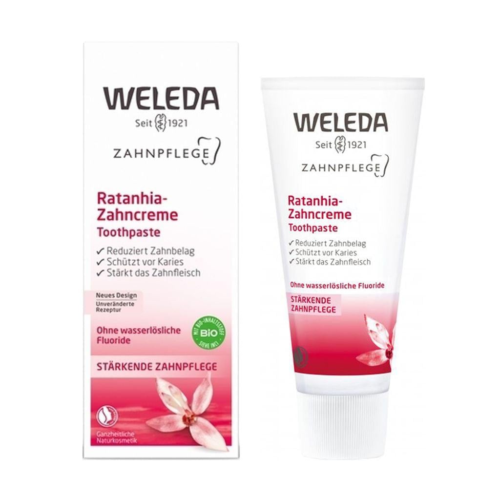 Зубная паста Weleda Ratanhia Toothpaste от кариеса и зубного налета 75 мл (1511187798)