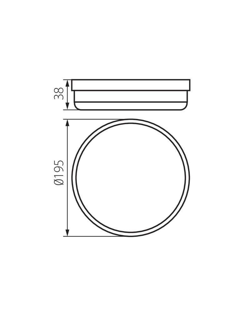 Світильник вуличний Kanlux 31498 Tolu Led 1x18W 4000K 1620Lm IP54 Wh (19482860) - фото 4