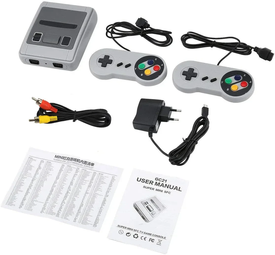 Приставка ігрова портативна Super Mini SFС 8 біт на 620 ігор (7307) - фото 2