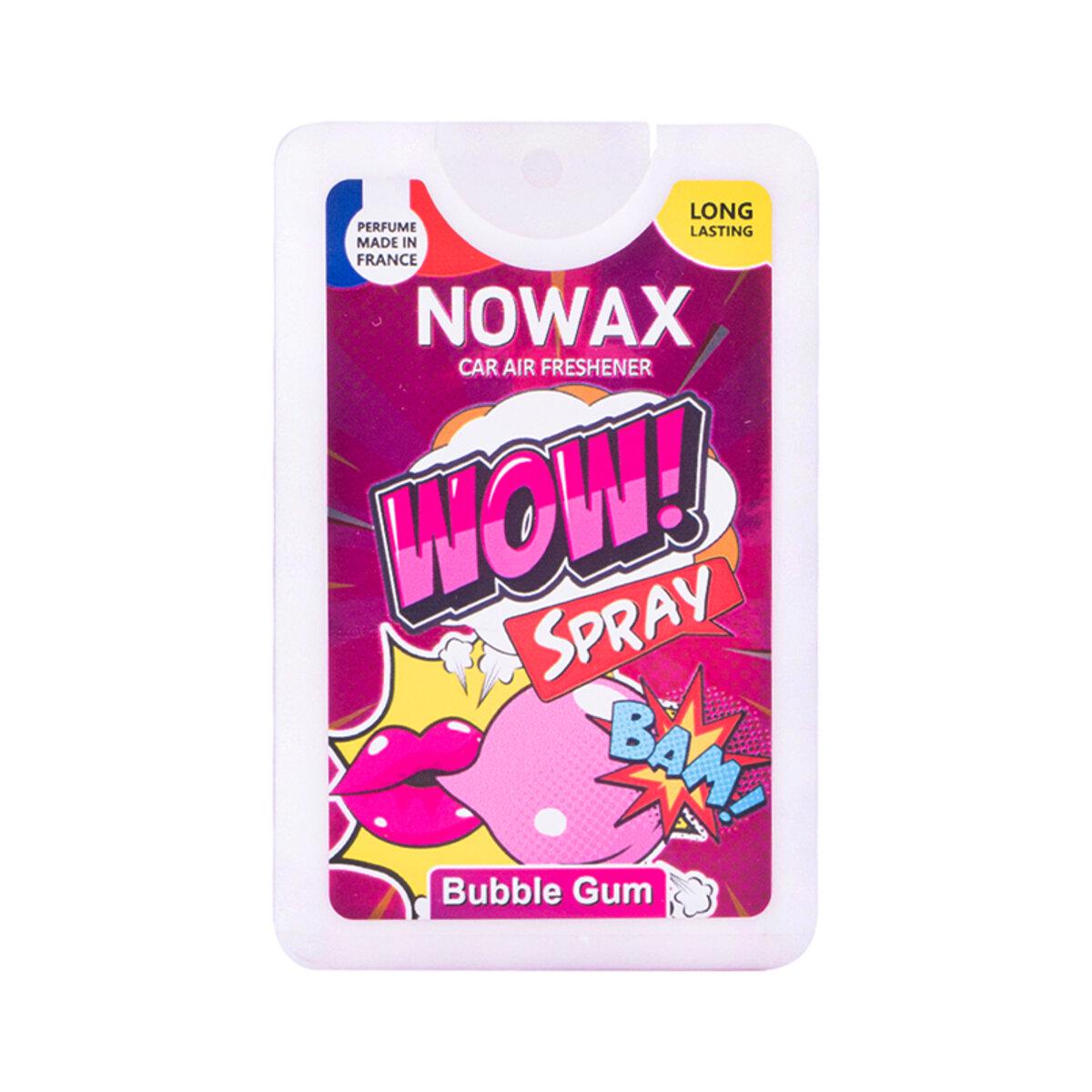 Ароматизатор повітря з розпилювачем Nowax Wow Spray Bubble Gum 18 мл (7575)