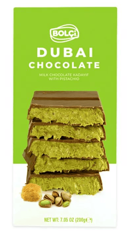 Шоколад дубайский Bolci Dubai Chocolate Milk Kadayif Pistachio 200 г (2860417678) Шоколад дубайский Bolci Dubai Chocolate Milk Kadayif Pistachio 200 г (2860417678)