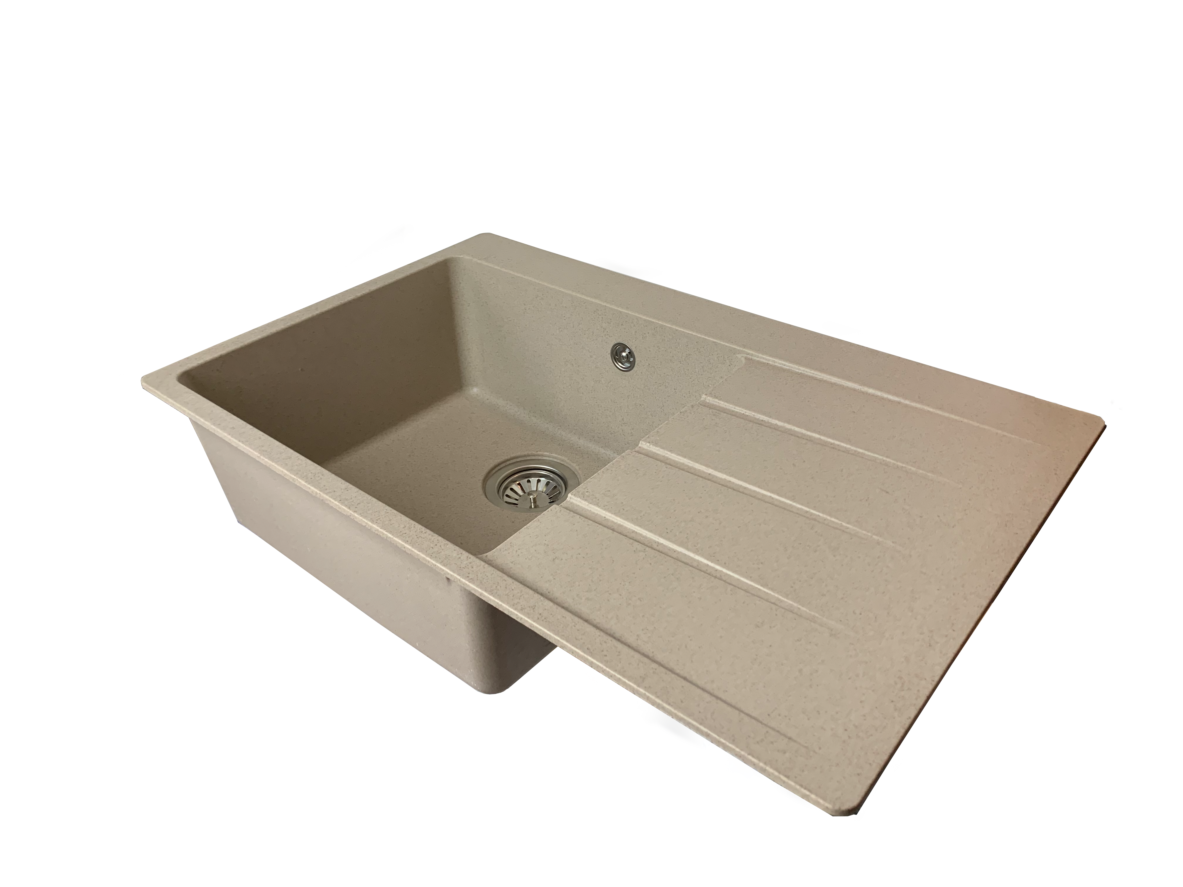 Мойка для кухни VECTOR Forest 78x50 см чаша слева Бежевый (d8e27c10)