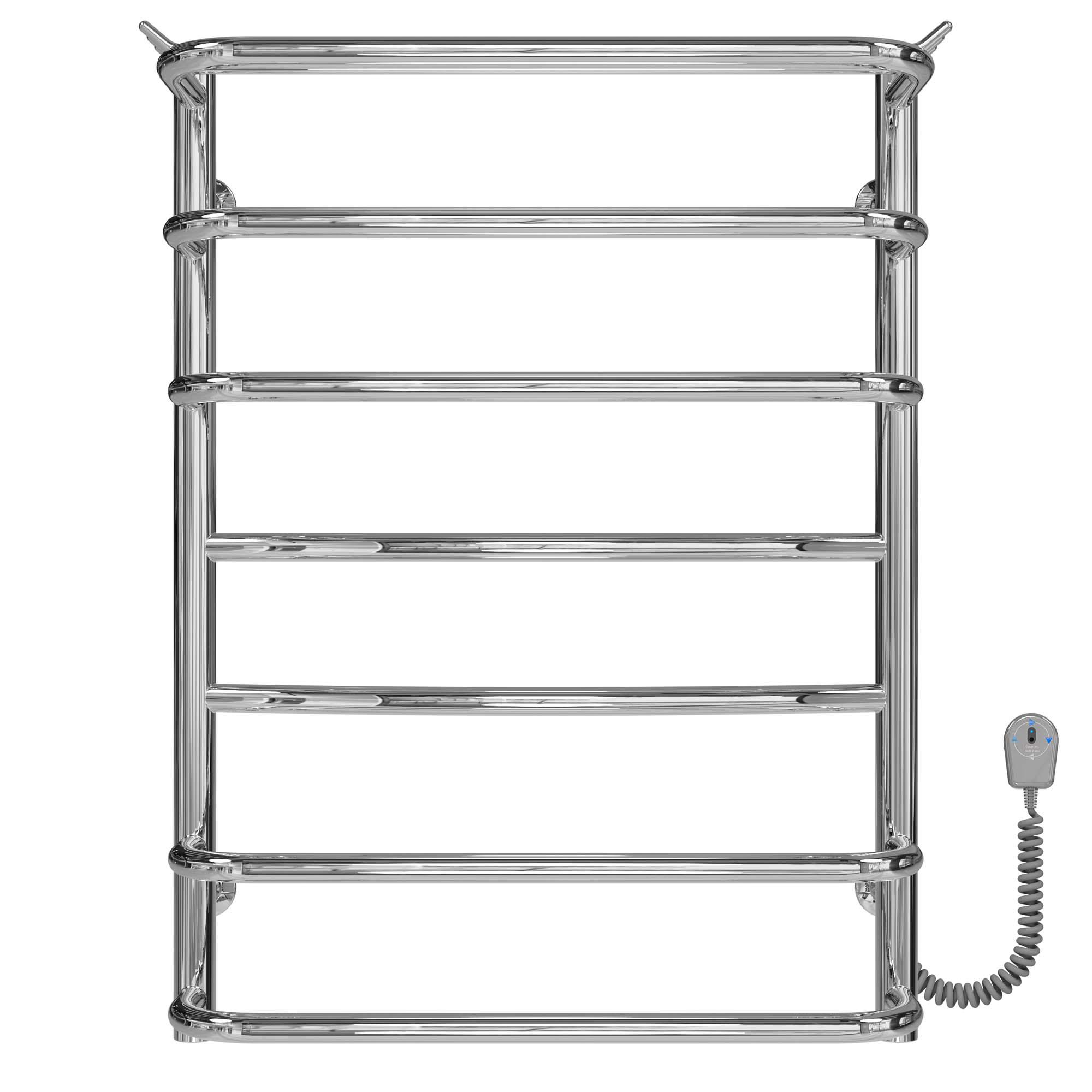 Полотенцесушитель электрический Deffi Юность П7 EF16 правое подключение нержавеющая сталь 400х700 мм Хром (C.YU.70.40.7.E.C.R.5)