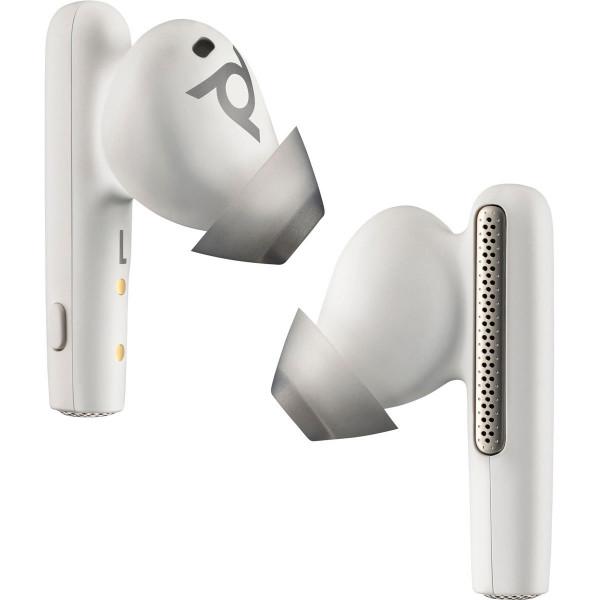 Навушники з кейсом Poly TWS Voyager Free 60+ Earbuds/BT700C/TSCHC White (7Y8G6AA) - фото 2