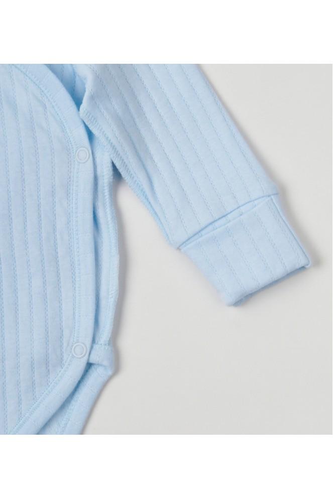 Боди KRAKO 56-62 см ажур Голубой (77317) - фото 3