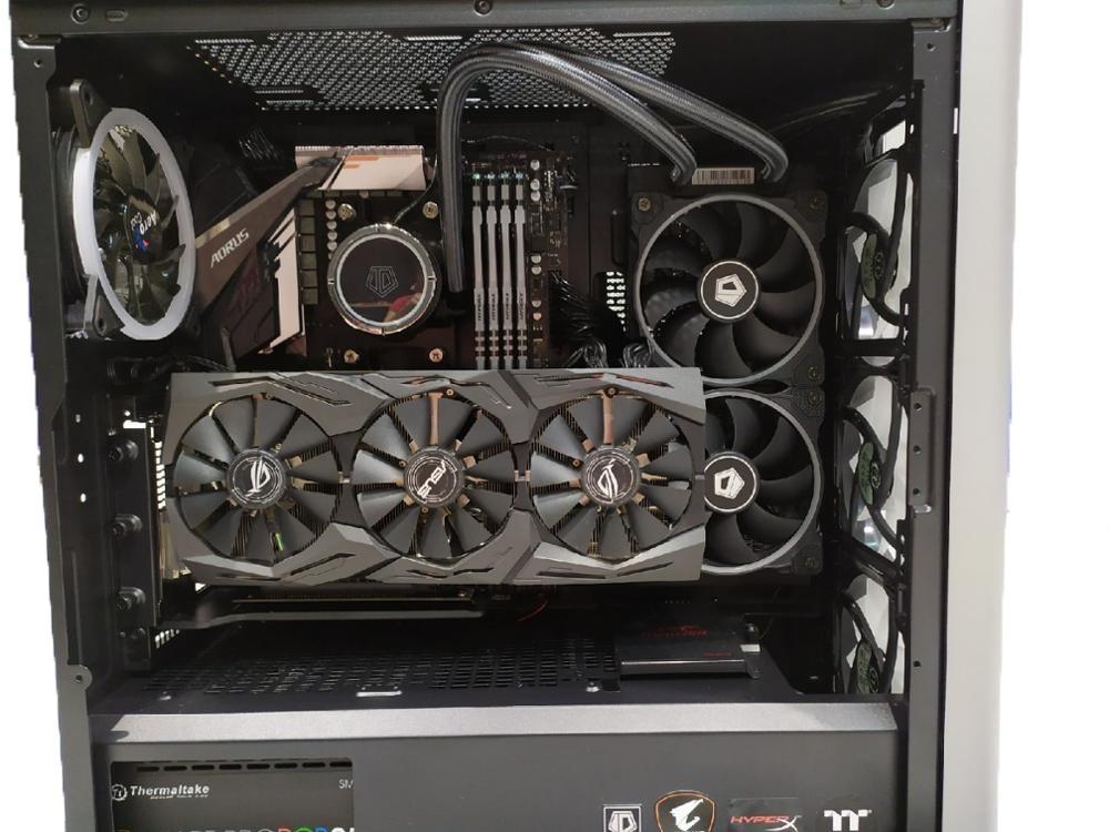 Райзер с держателем видеокарты Phanteks Gen4 металлический с поддержкой PCI4.0/5.0 Черный (PH-VGPUKT4.0_03) - фото 6