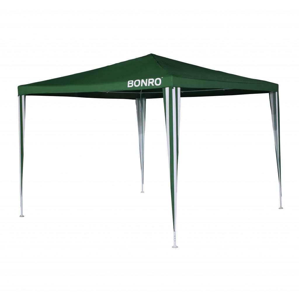 Садовий павільйон Bonro B-9001 3х3 м Зелений (4240098012)