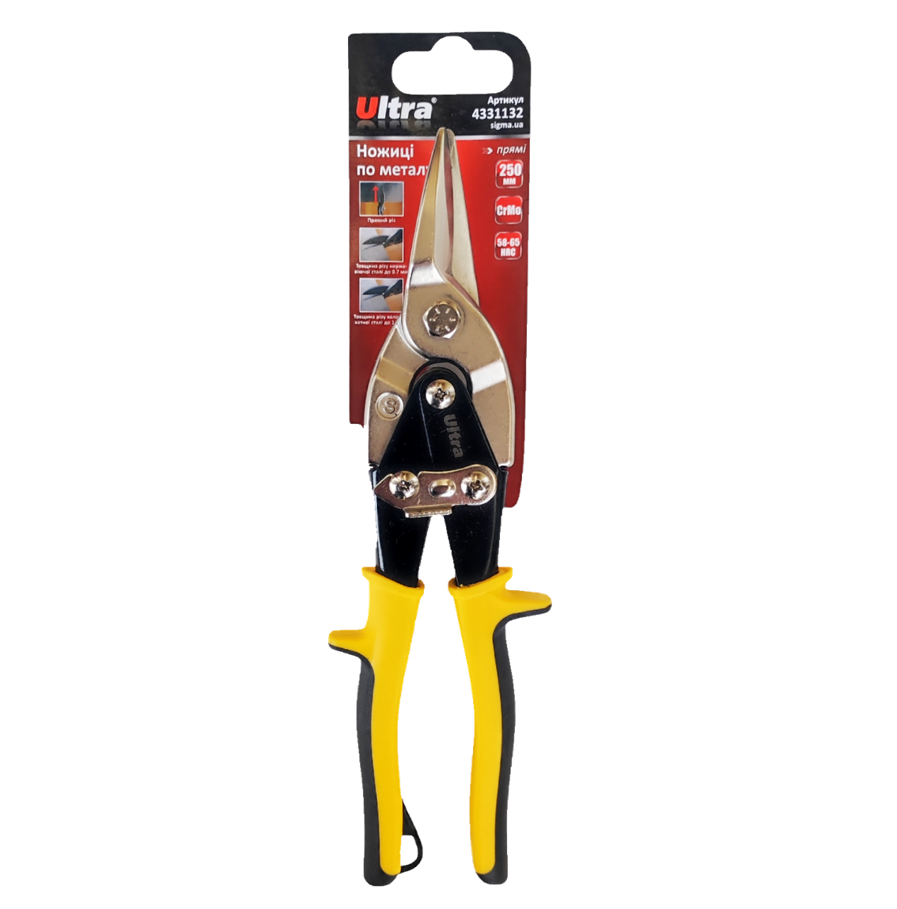 Ножницы по металлу прямые Ultra CrMo 250 мм (50267) Ножницы по металлу прямые Ultra CrMo 250 мм (50267)
