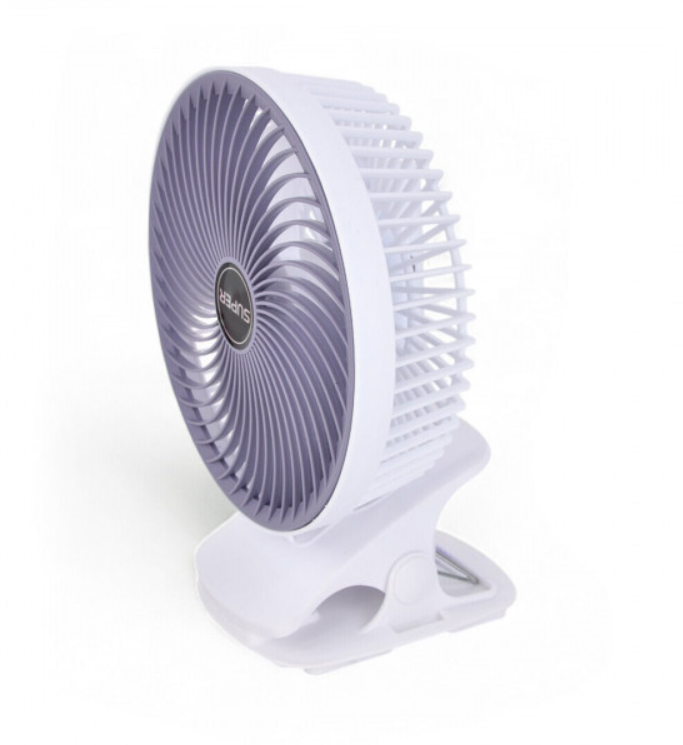 Вентилятор акумуляторний clip+mobile stand з прищепкою і USB зарядкою Білий (VNA10034) - фото 12 Вентилятор акумуляторний clip+mobile stand з прищепкою і USB зарядкою Білий (VNA10034) - фото 12