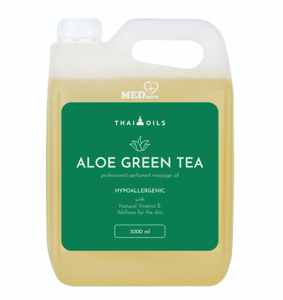Масло массажное Thai Oils Aloe Green Tea 3 л (29108566)
