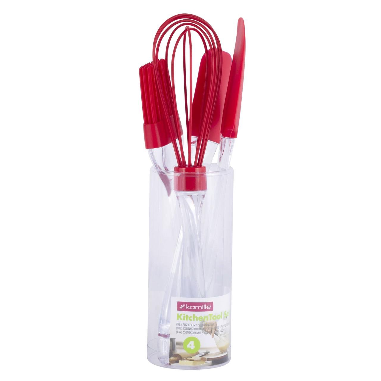 Набор силиконовых принадлежностей Kamille 4 предмета KM-7509