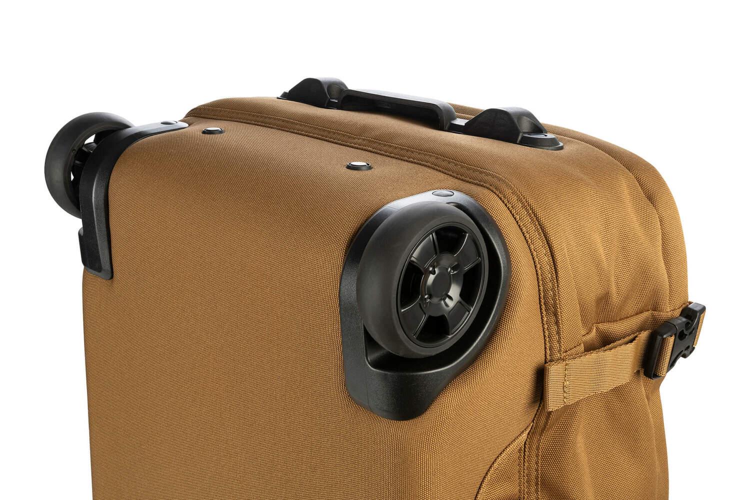 Сумка на колесах Tucano Tugo S Trolley полиэстер коричневая телескопическая ручка 34 л (636001) - фото 9 Сумка на колесах Tucano Tugo S Trolley полиэстер коричневая телескопическая ручка 34 л (636001) - фото 9