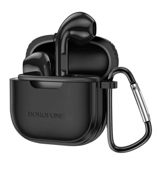 Наушники беспроводные Borofone BW29 Charm TWS в кейсе Черный (2675514437)