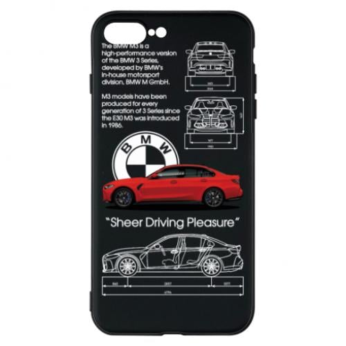 Чехол для iPhone 8 Plus BMW M3 Car