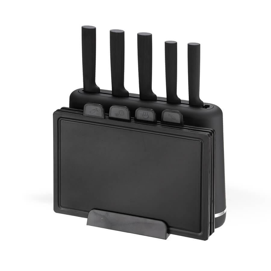 Набор ножей с досками Maestro MR-1412 10 шт. Черный (124649)