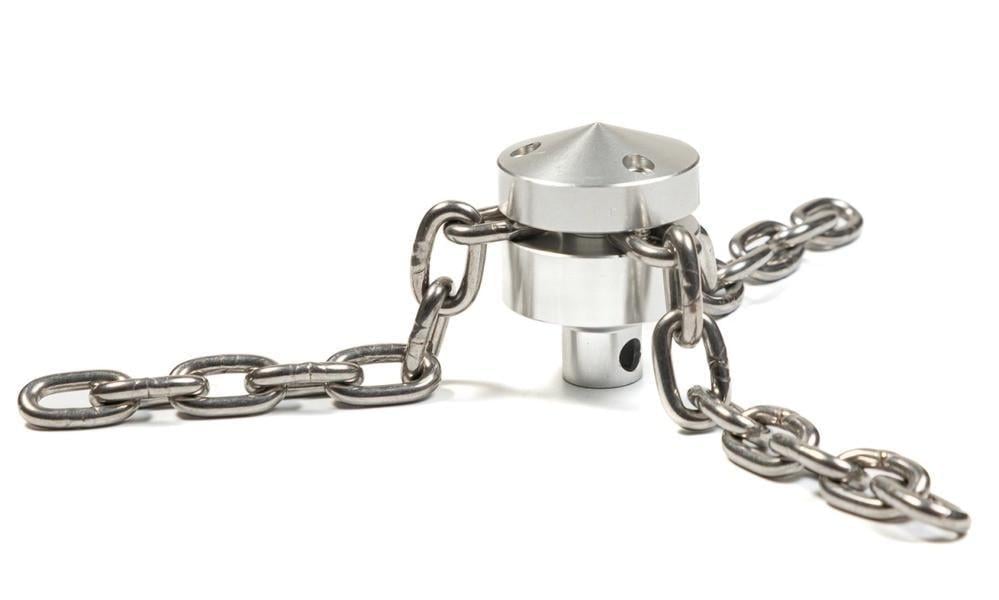 Щітка алюмінієва Ecodym Турбо-Щітка з ланцюгами 280 мм (114914SV)