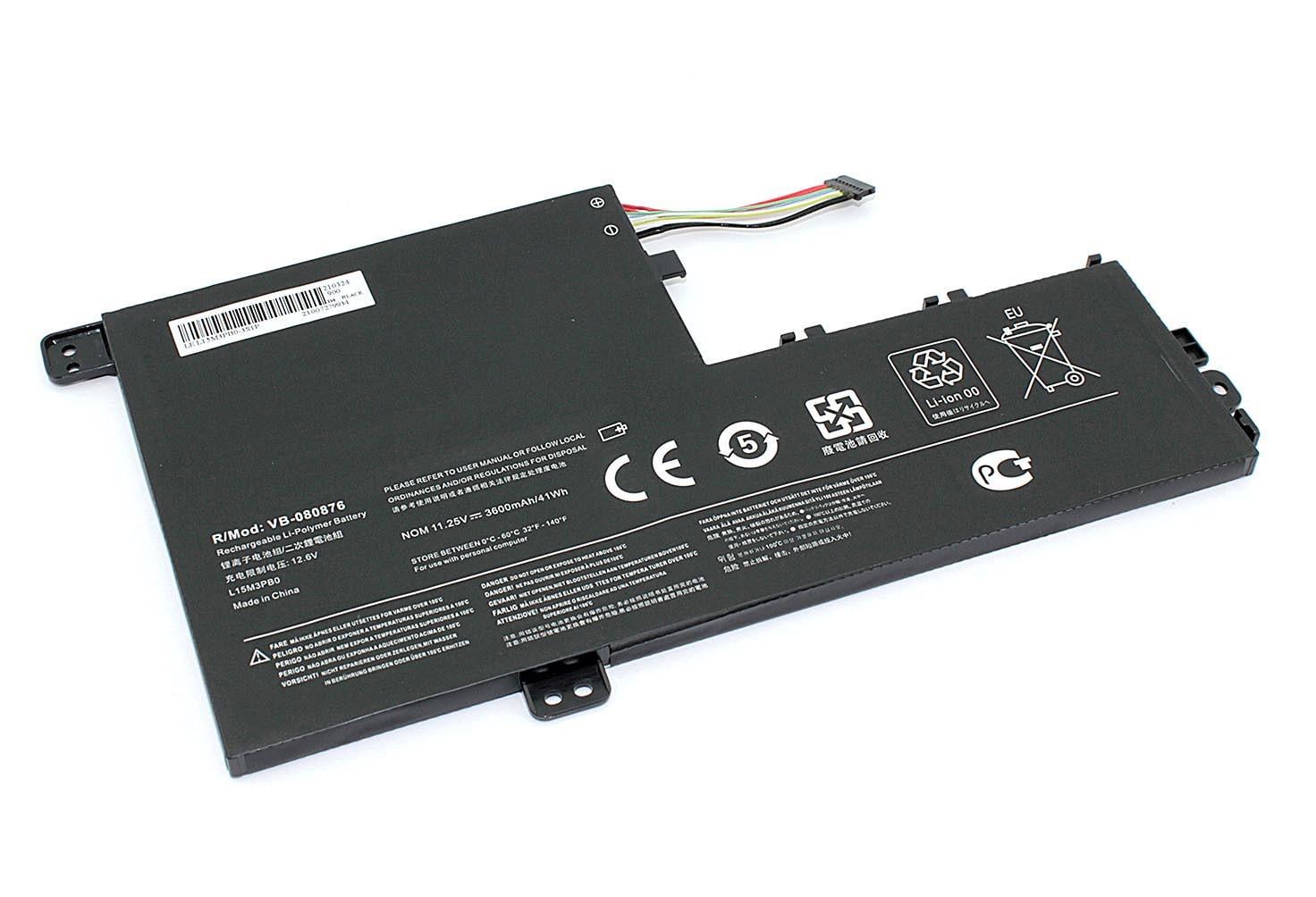 Аккумулятор для ноутбука Lenovo L15M3PB0 IdeaPad 320S-14IKB 11,25 V 3600 mAh (080877)