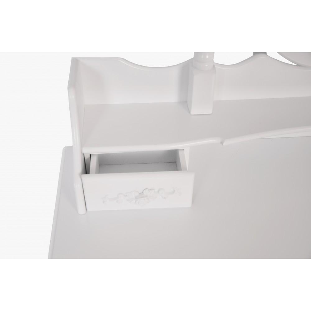 Туалетний столик Bonro-В020 червона табуретка (20000038) - фото 5 Туалетний столик Bonro-В020 червона табуретка (20000038) - фото 5