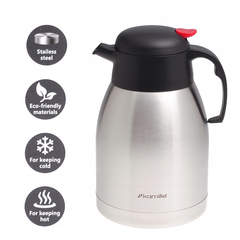 Термос-глечик Kamille KM-2216 1,5 л (116103) - фото 5