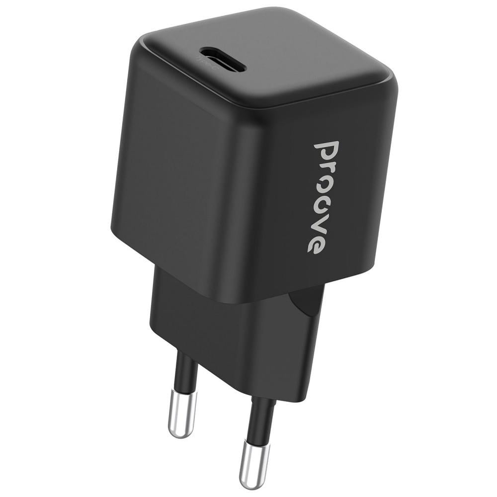 Зарядное устройство Proove Pocket GaN 25W Type-C Black Зарядное устройство Proove Pocket GaN 25W Type-C Black
