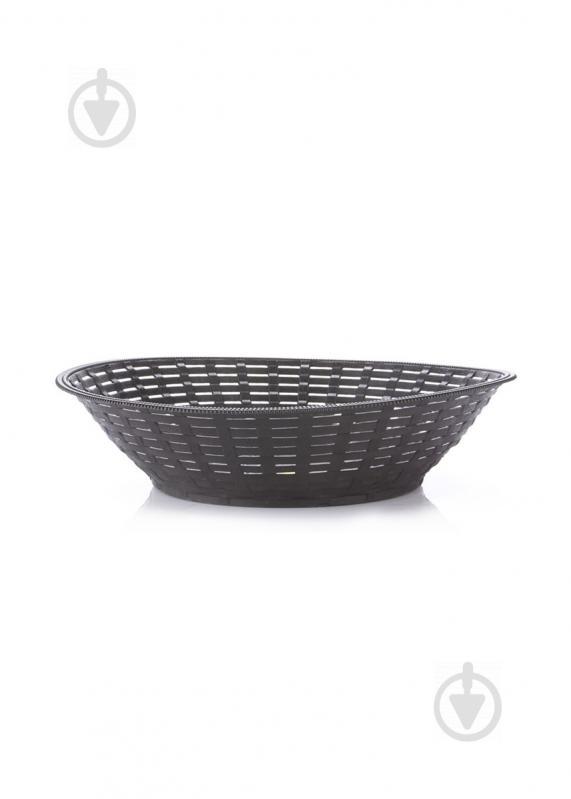 Корзинка для хлеба Violet Ротанг Круглая Темно-коричневый (0073-sh)