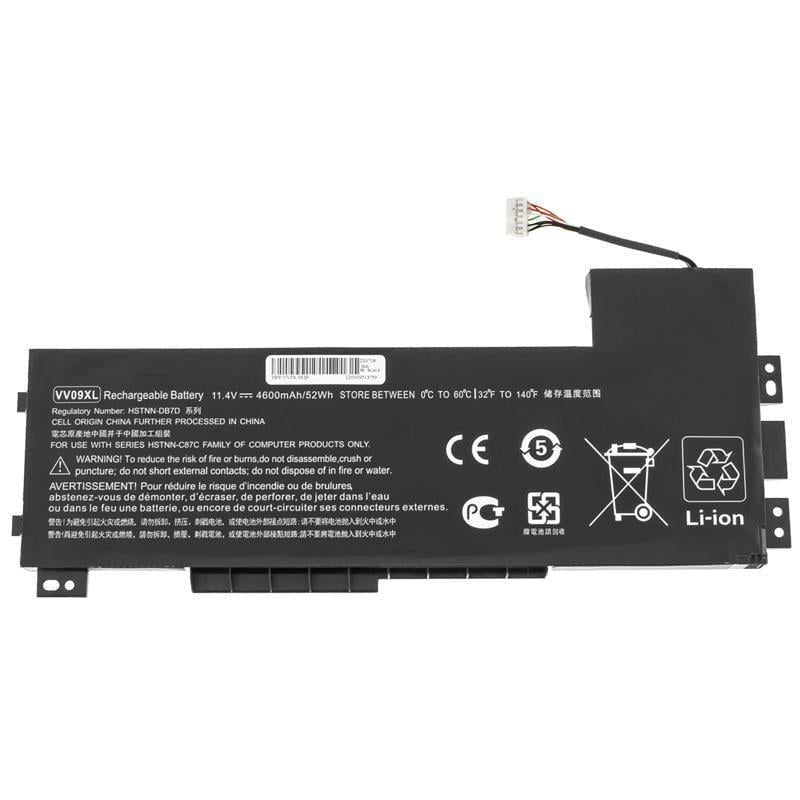 Аккумулятор для ноутбука HP ZBook 17 G3 4600 mAh 11,4V (120283)