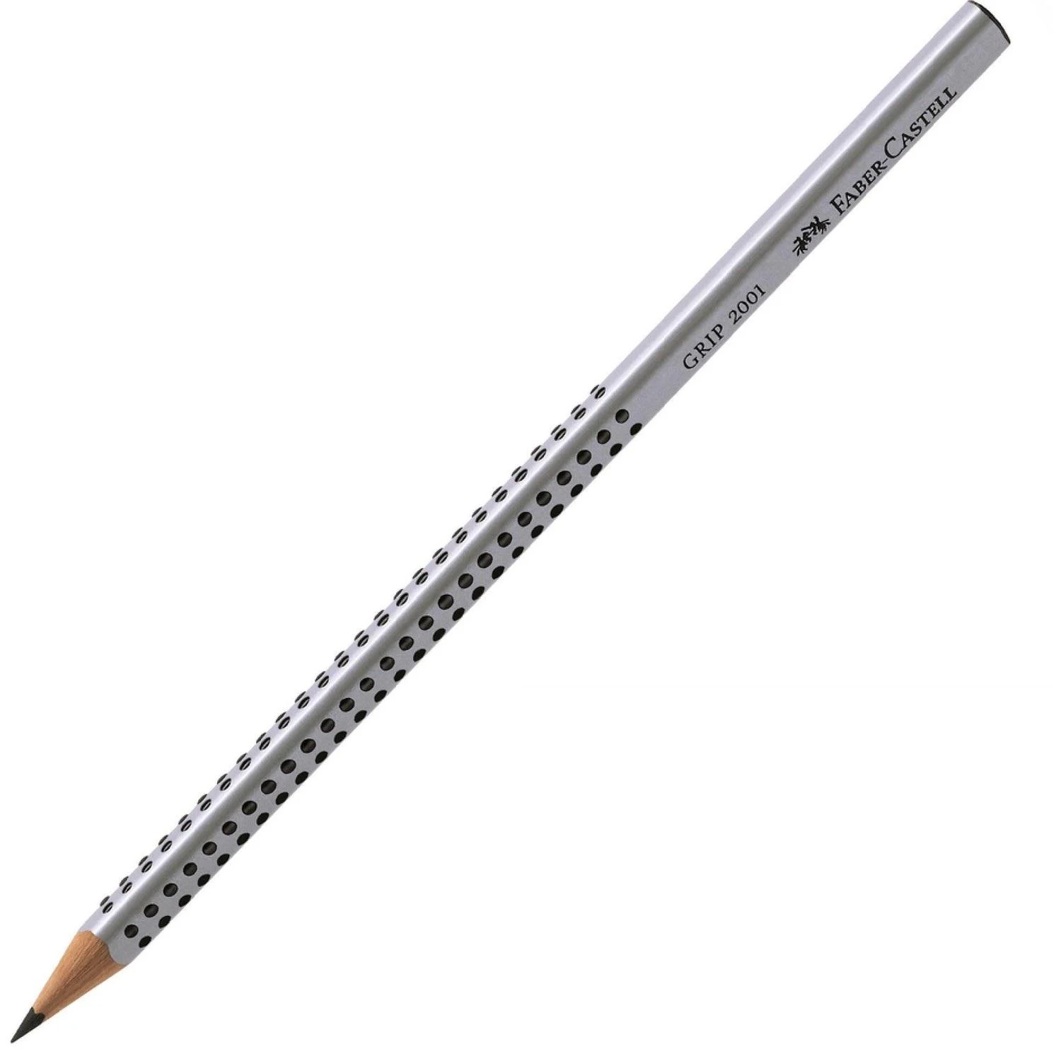 Карандаш чернографитный Faber-Castell GRIP 2001 B Серый (117001)