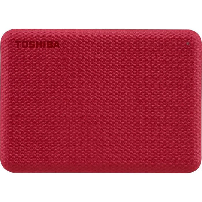 Жесткий диск наружный TOSHIBA Canvio Advance 1 Тб 2,5" USB 3.2 Gen 1 Red (HDTCA10ER3AA)