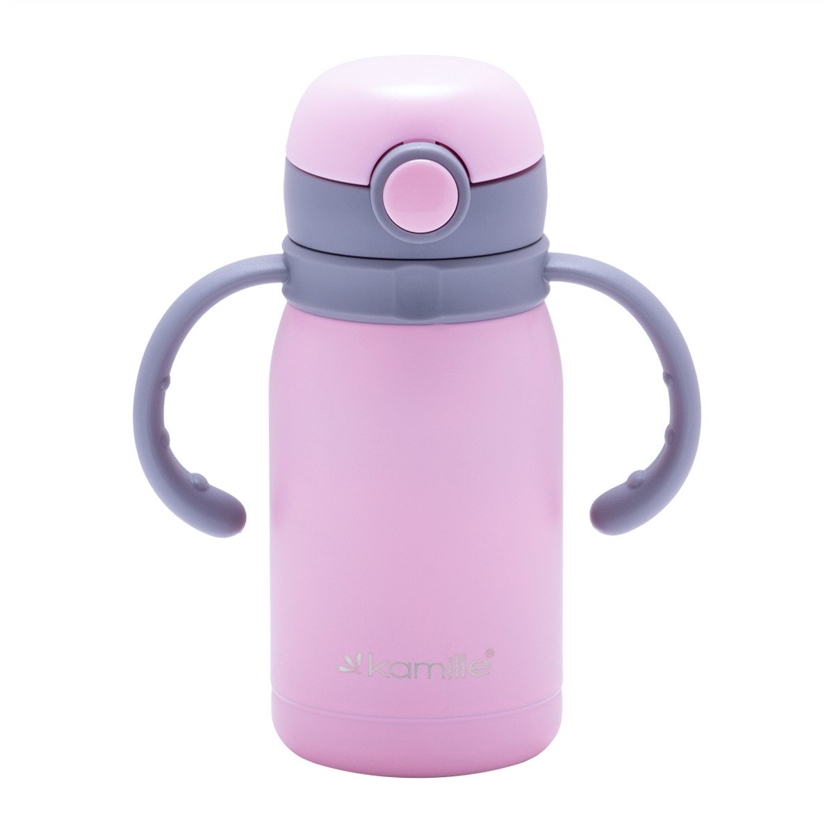 Термобутылка детская Kamille 300 мл из нержавеющей стали Розовый KM-2019R