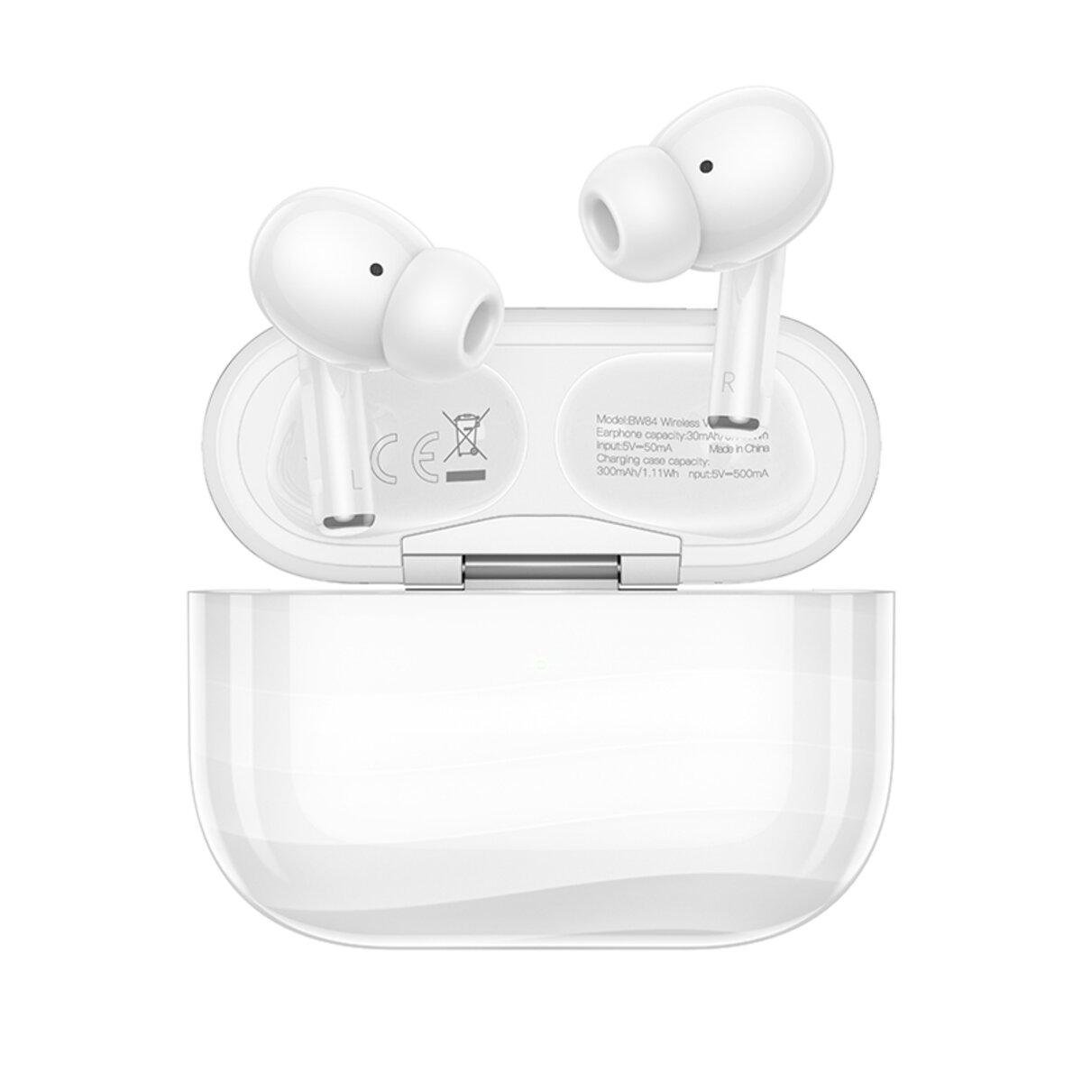 Навушники бездротові Borofone BW84 BT5.4 300 mAh White (6941991119163) Навушники бездротові Borofone BW84 BT5.4 300 mAh White (6941991119163)