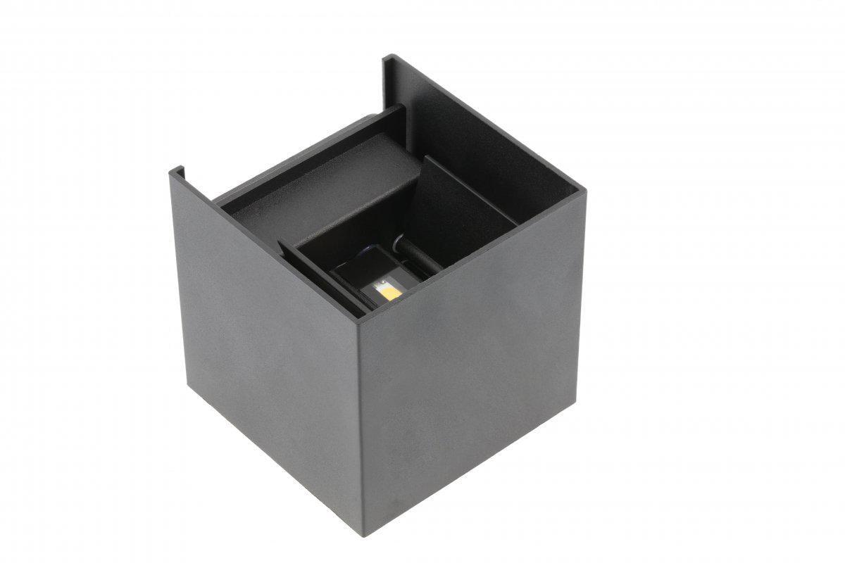 Светильник фасадный GTV MISSOURI-K 7W 4000K квадратный Черный (00000022426)