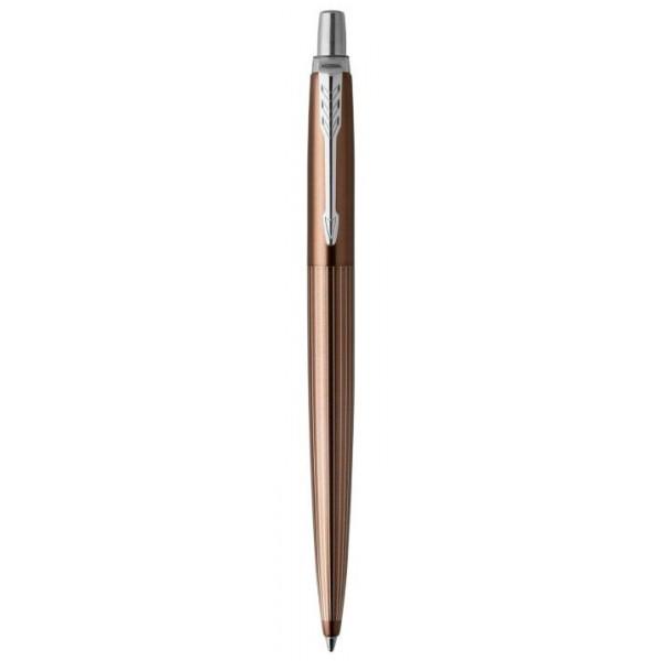 Шариковая ручка Parker JOTTER 17 Premium Carlisle Pinstripe CT BP Коричневый (17 132)