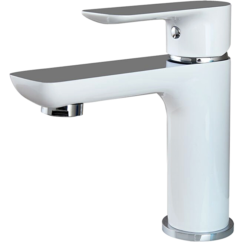 Смеситель для умывальника Gappo G1048 Белый/Хром (1034024)