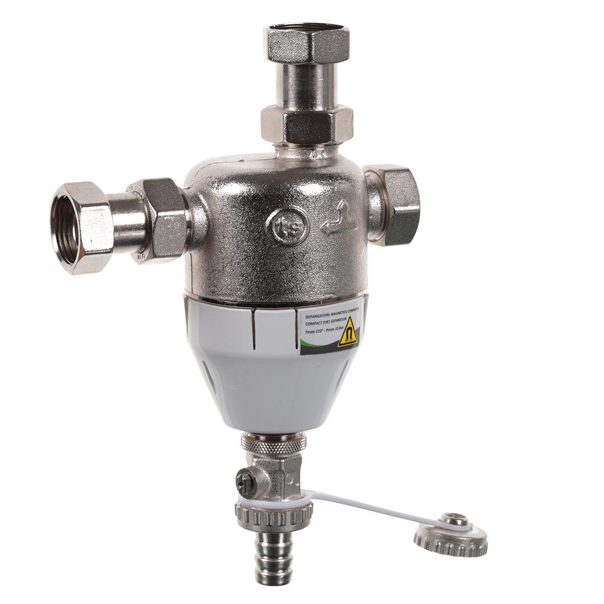 Сепаратор шлама Roho RO0157 магнитный 3/4" KVS 1,3 м3/ч 50 мм (125511)