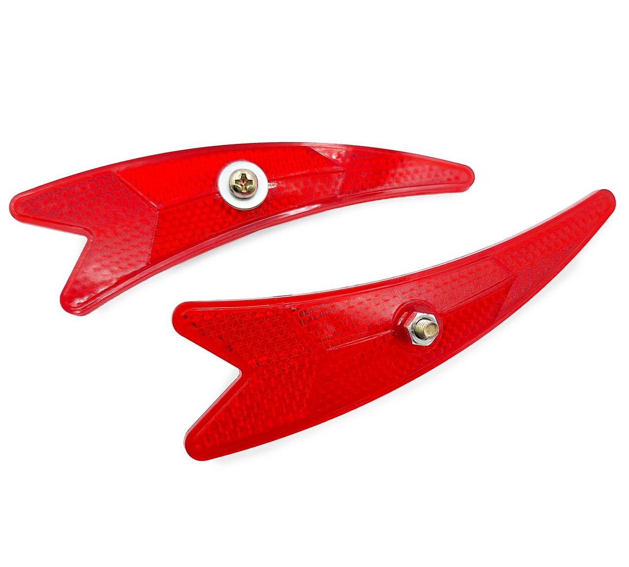 Катафоти на шпиці колеса велосипеда Червоний (G0001051) - фото 2 Катафоти на шпиці колеса велосипеда Червоний (G0001051) - фото 2