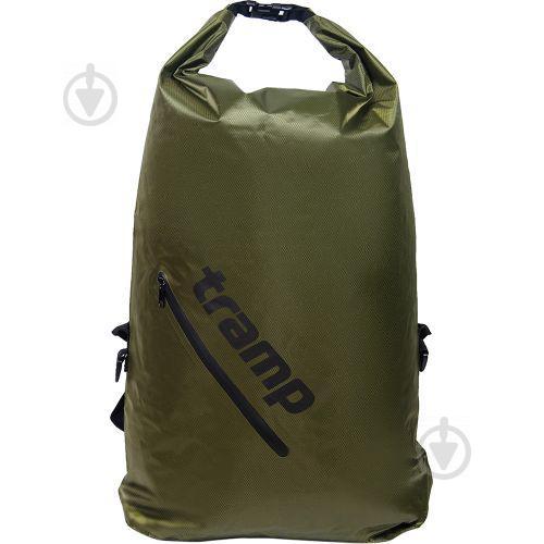 Рюкзак герметичный герморюкзак Tramp TRA-256 Olive Diamond Rip-Stop 25 л Оливковый (007168)