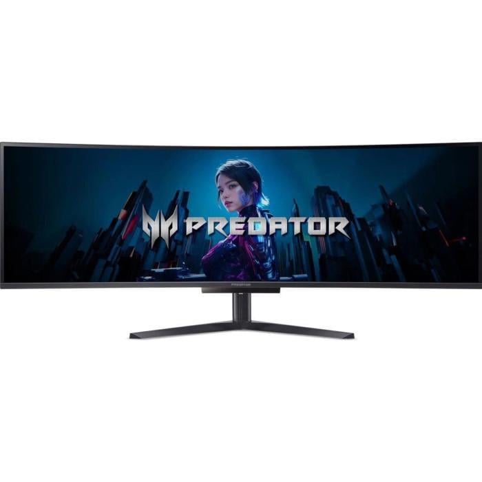 Монитор игровой изогнутый Acer Predator X49XBMIPPHUZX QD-OLED USB-C Black (UM.SXXEE.X01)