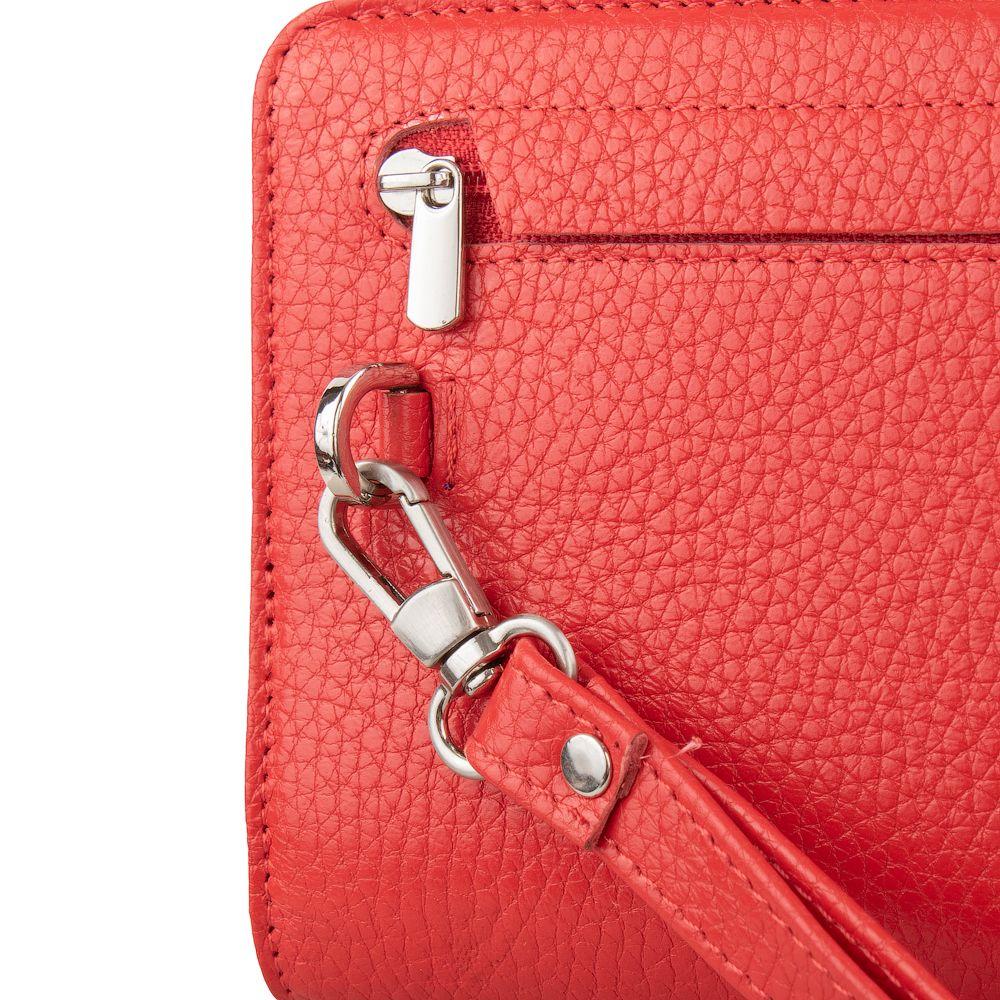 Кошелек женский кожаный DESISAN 1044 Красный - фото 4