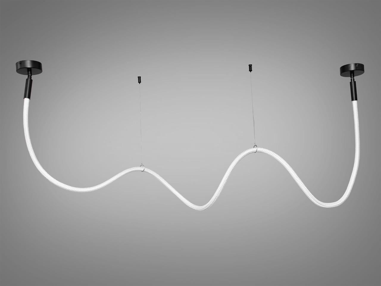 Люстра LED 9610-2500BK (2437596841)