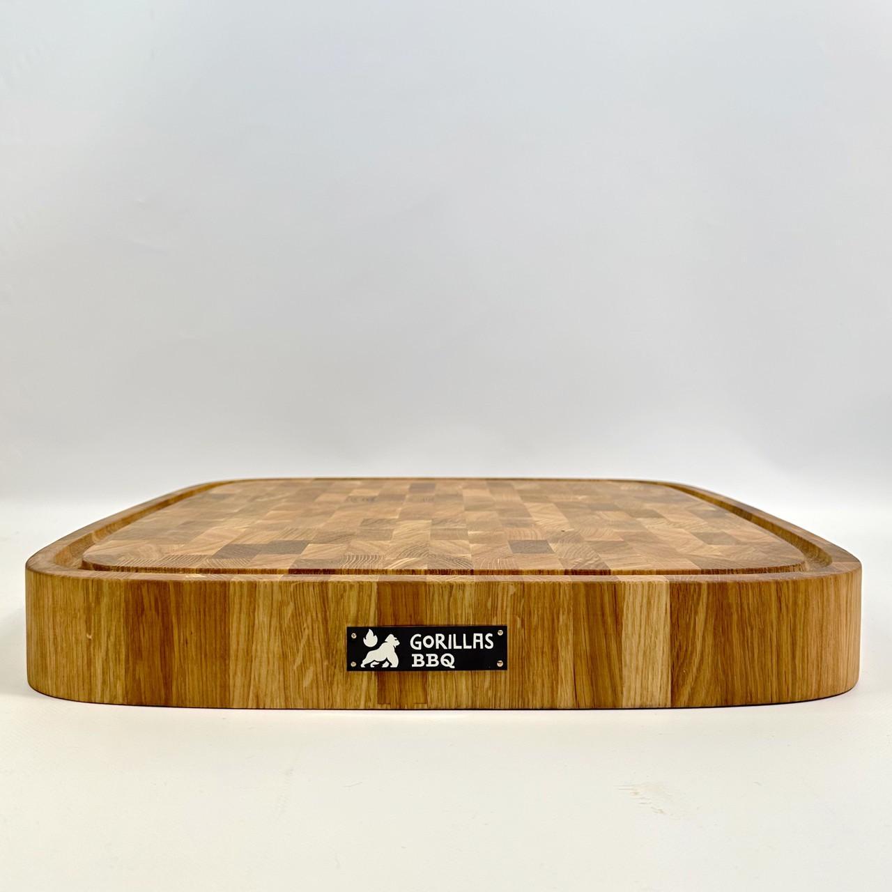 Дошка кухонна обробна торцева DS4 Дуб 45х45х6 см (27722325) - фото 3