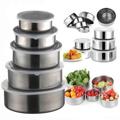 Набір харчових контейнерів Unique UN-1515 5 шт. Нержавіюча сталь (MX-9917) - фото 2 Набір харчових контейнерів Unique UN-1515 5 шт. Нержавіюча сталь (MX-9917) - фото 2